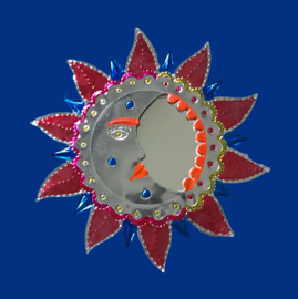 Blikken spiegeltje zon en maan