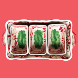 Tapas schaal rechthoekig