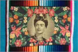 Etuis met foto van Frida Kahlo