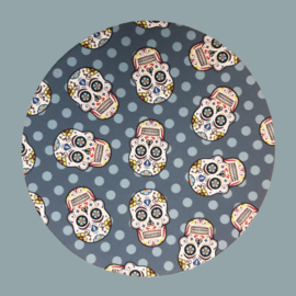 Muismat rond, kleurrijke Mexicaanse print