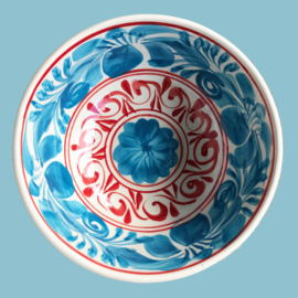 Schaal, gekleurd servies ø 21 cm