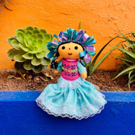 Mexicaanse poppen medium, handgemaakt