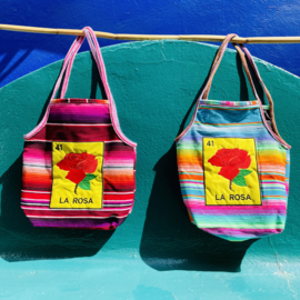 Sarape tas met opdruk