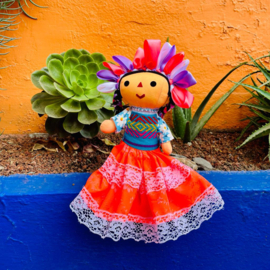 Mexicaanse poppen medium, handgemaakt
