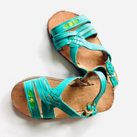 Sandaaltjes, handmade in Mexico