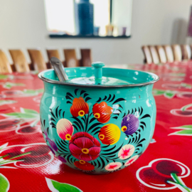 Potje truckart, handbeschilderd