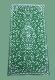 Plastic vloerkleed shamrock green | 90 x 180 cm