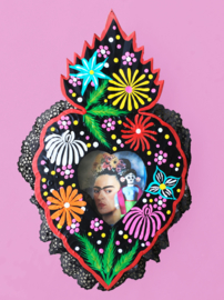 Niche Frida Kahlo hartvorm