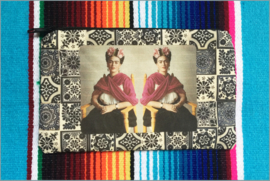 Etuis met foto van Frida Kahlo