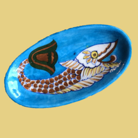 Tapasschaaltje, beschilderd