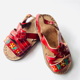 Sandaaltjes, handmade in Mexico
