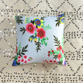 Bloemen kussenhoes