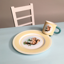 Kinderservies vintage