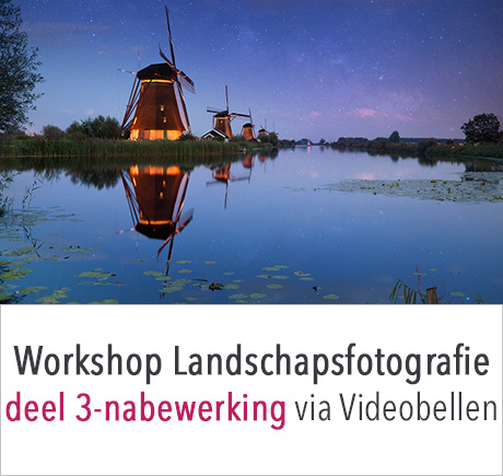 Online workshop landschapsfotografie deel 3 - nabewerking