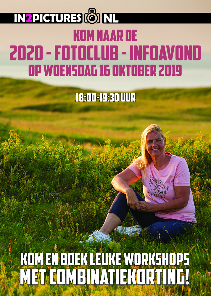 Workshop INFOavond in2pictures Fotoclub