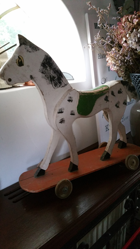Super Oud houten Paard | Decoratie | DE HOOIMIJT DRONGELEN FB-52