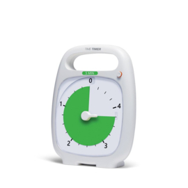 Time Timer® PLUS 5 Minuten – wit