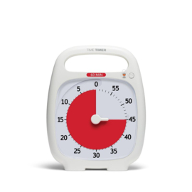 Time Timer® PLUS 60 Minuten – Wit -140 × 180 mm