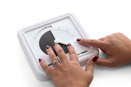 Time Timer® Braille Medium ZWART – Speciaal voor mensen met een visuele beperking