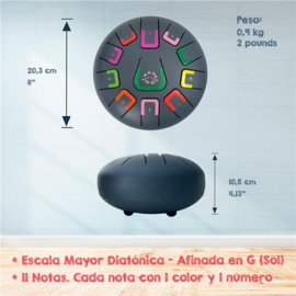 TAMBÚ Deep Space (mat antraciet)