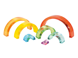Regenboog acryl bogen