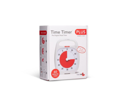 Time Timer® PLUS 60 Minuten – Wit -140 × 180 mm