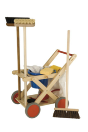 Schoonmaak trolley Educo op=op!
