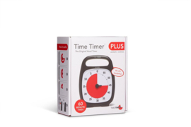 Time Timer® PLUS 60 Minuten – Zwart -140 × 180 mm