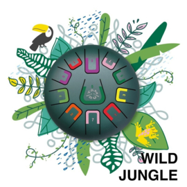 TAMBÚ Wild Jungle (mat diepgroen)