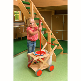 Schoonmaak trolley Educo op=op!