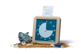 Time Timer® RETRO – Eco Editie - kleur Water (Blauw) of Land (Groen) - NIEUW