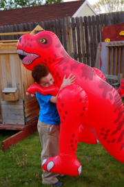 Opblaasbare dinosaurus T Rex