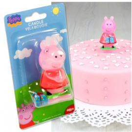 Peppa Pig verjaardag kaars 7,5cm