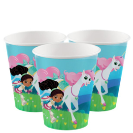 Nella de ridderprinses bekers 8 stuks 266ml