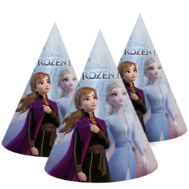 Frozen 2 feesthoedjes 6 stuks