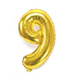 Folie ballon verjaardag 9 jaar