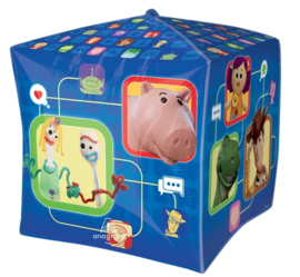 Toy Story 5 folie ballon kubusvormig 38cm