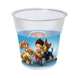 Paw Patrol bekers blauw 8st 250ml