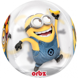 Minions folie ballon rond 38x40cm