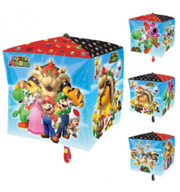 Super Mario folie ballon vierhoekig 38cm