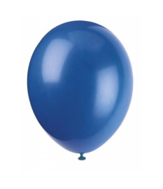 Ballonnen blauw 10 stuks
