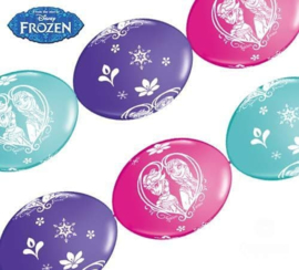 Frozen ballonslinger met 10 ballonnen