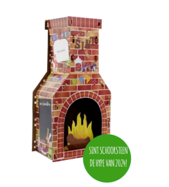 Sinterklaas  schoorsteen 50x100x30cm