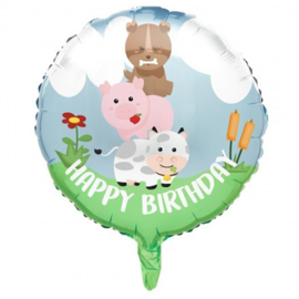 Boerderij folie ballon 45cm