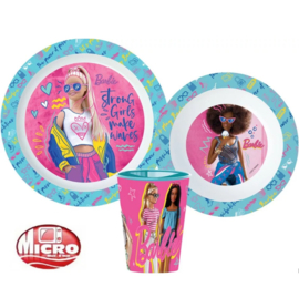 Barbie ontbijtset 3-delig