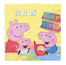 Peppa Pig servetten 16 stuks 33x33cm