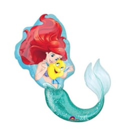 De kleine zeemeermin Ariel folie ballon 86cm