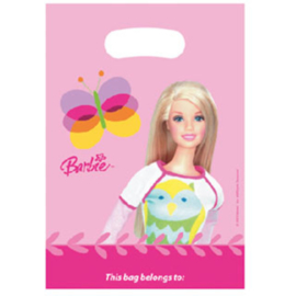 Barbie uitdeelzakjes 6 stuks