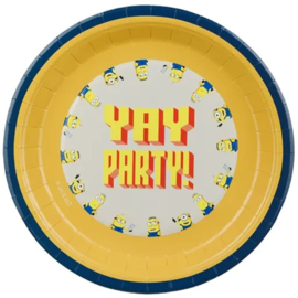 Minions borden 6 stuks 23cm