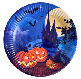 Halloween borden 8 stuks 23cm